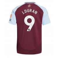 Echipament fotbal Aston Villa Jhon Duran #9 Tricou Acasa 2024-25 maneca scurta